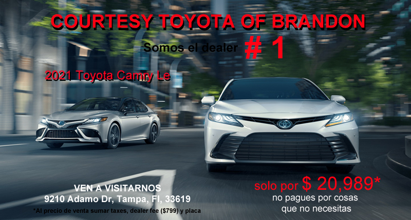 2021 Toyota Camry $ 20989